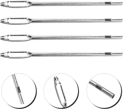 Vista 5 de iplusmile Kit de enchufe de neumático de automóvil, 4 piezas, kit de enchufe de neumático automotriz, kit de reparación de neumáticos automotriz