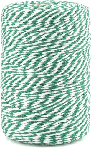 Vista 13 de G2PLUS Cuerda Negra, 2MM 328 Pies de Cuerda de Algodón Natural para Manualidades, Cuerda de Algodón Negra para Panaderos, Cuerda de Embalaje