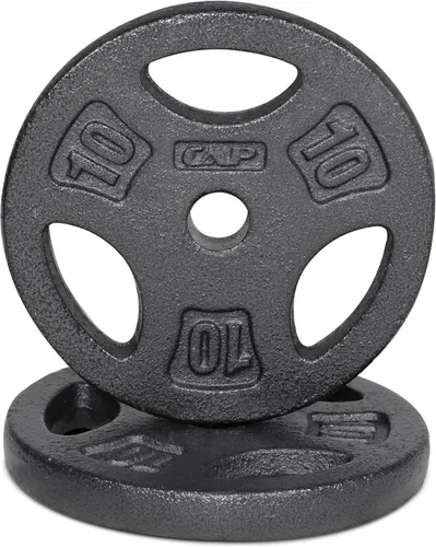 Vista 15 de CAP Barbell Placas de peso de agarre estándar de 1 pulgada