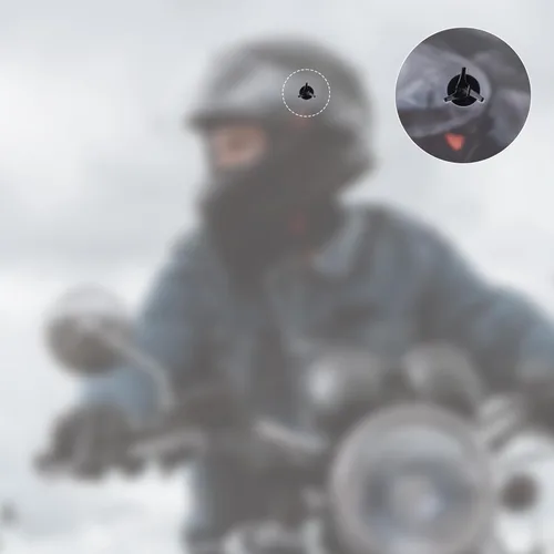 Vista 5 de AIEX Tornillos para casco de motocicleta, 6 piezas de tornillos para visera de casco de motocicleta, accesorios para casco (negro)