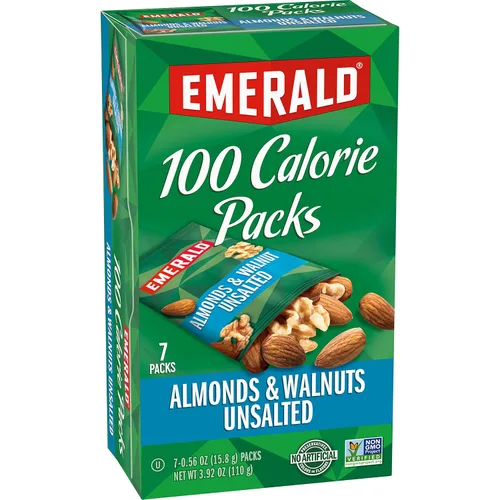 Vista 11 de Emerald Almendras y nueces sin sal, paquetes de bocadillos de 100 calorías