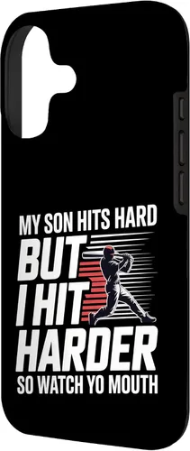 Vista 2 de My Son Hits Hard But I Hit Harder So Watch Yo Mouth - Case for iPhone 17