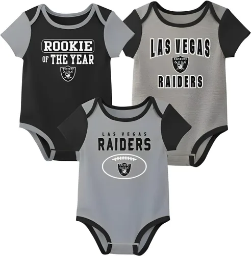 Vista 4 de Outerstuff NFL - Conjunto de 3 piezas para recién nacidos, novato, mameluco