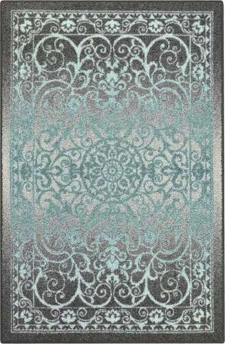 Vista 36 de Maples Rugs Pelham - Alfombra vintage para sala de estar y dormitorio [Hecha en EE.UU.]