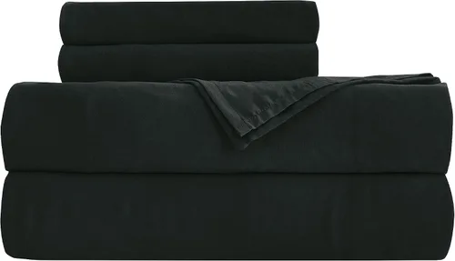 Vista 7 de Chezmoi Collection Juego de sábanas y fundas de almohada de tamaño individual lavado a piedra, 3 piezas, extra suave, transpirable, resistente a