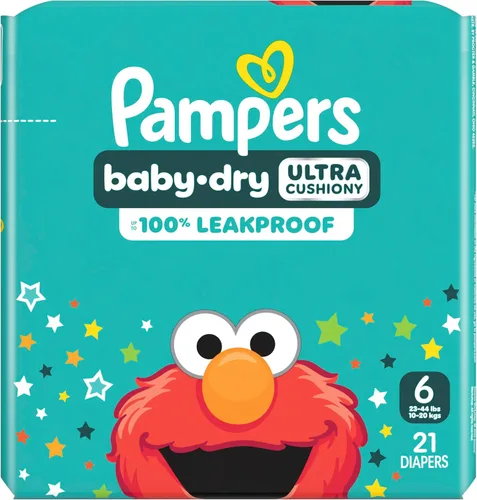 Vista 11 de Pampers Pañales Secos para Bebés Tamaño 6-21 ct