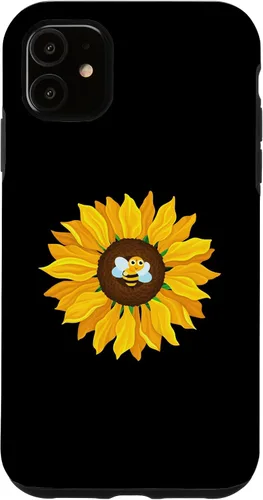 Vista 8 de Cute Bumblebee Sunflower Bee Honeybee Floral Flower Lover Case for iPhone 17