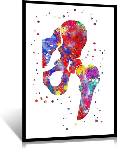 Vista 9 de Sección de corazón, anatomía de corazón, acuarela, corazón, arte humano, corazón, impresión de corazón, acuarela, sección de corazón, sección