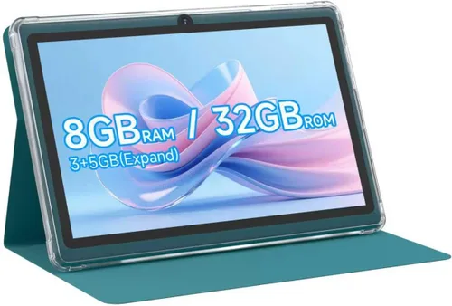 Vista 8 de PEICHENG Tablet Android 14.0 de 7", RAM 8GB(3+5Expand)+32GB ROM, Tabletas, Cámara Dual, Pantalla IPS de 1024 x 600, Expansión de 1TB, Tablet