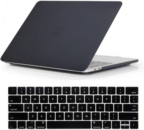 Vista 31 de Se7enline - Estuche rígido de plástico para MacBook Pro de 13 pulgadas A1706/A1708 2016/2017 con/sin barra táctil e identificación táctil
