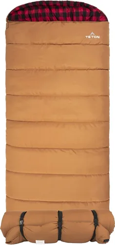 Vista 11 de TETON Sports Deer Hunter Sleeping Bag, Warm and Comfortable Camping Sleeping Bag, Teton Tough Canvas Shell for Camping, Hunting, and Cold Weather