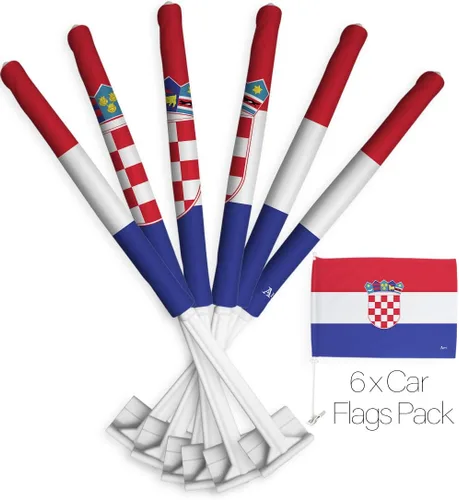 Vista 102 de Paquete de bandera de coche de la Copa del Mundo 2022 de Gales, bandera americana para carros, decoración de automóviles, pancarta pequeña