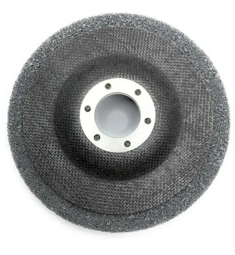 Vista 7 de SIGNI Juego de pulido y pulido de aluminio, 4-1/2" de diámetro, eje de 7/8", carburo de silicio y ruedas de nailon, compatible con amoladora angular