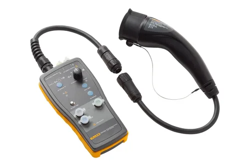 Vista 3 de Fluke Kit adaptador FEV100 para pruebas de estación de carga de vehículos eléctricos, prueba tipo 1, nivel 1 o nivel 2 CA para EVSE