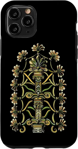 Vista 28 de Funda para iPhone 14 Pro Max Anunnaki Aliens Árbol de la Vida Símbolo Antiguo Geometría Sagrada