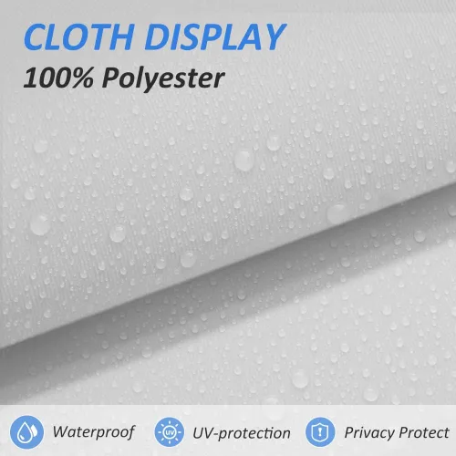 Vista 3 de LUCKUP Persianas enrollables opacas sin cordones para ventanas, oscurecimiento de la habitación, persianas enrollables, impermeables