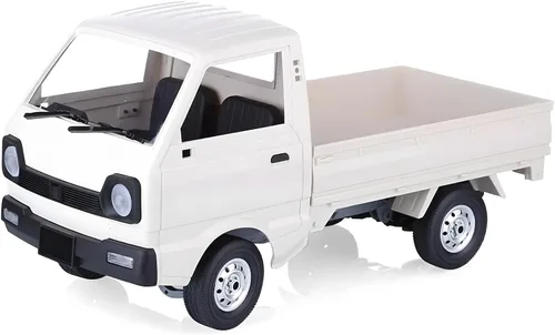Vista 9 de 1:12 RC Semi camión con excavadora para adulto, cubo de metal, un control Verde