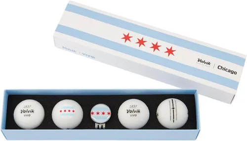 Vista 4 de Volvik Vivid City, State, Country Edition Golf Ball Gift Sets