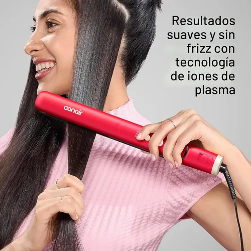 Vista 6 de Infiniti PRO CONAIR - Plancha plana infrarroja de 1 pulgada, alisador de cabello para resultados suaves y brillantes, plancha de pelo de peinado Baya