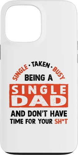 Vista 24 de Single Dad Design for Divorced Dads - Being A Single Dad Case for iPhone 17
