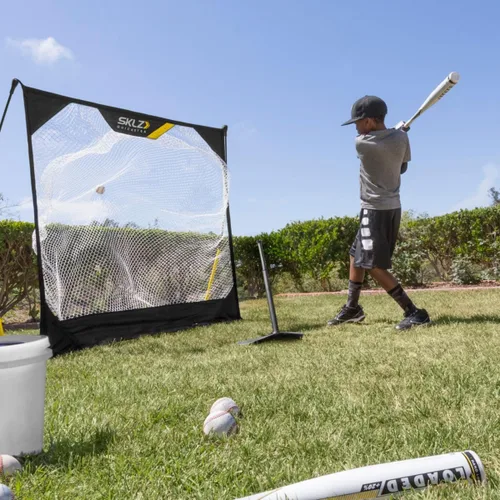 Vista 4 de SKLZ Camiseta de béisbol y sóftbol ajustable con espalda desplegable