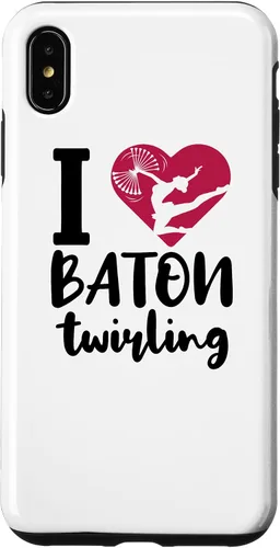 Vista 11 de iPhone 16 I Love Baton Twirling Majorette Baton Twirler Case
