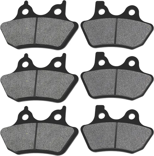 Vista 8 de Pastillas de freno delanteras y traseras para Harley Softail FLSTCI FLSTC Heritage Classic 2000-2007/FXST Softail Standard 2000-2007 / FXSTB Night