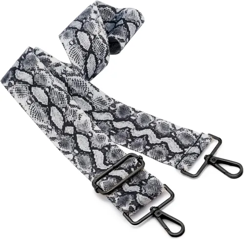 Vista 114 de ZOOEASS Hebillas de níquel Correa ancha para el hombro ajustable de repuesto para cinturón de pistola, hebilla de guitarra estilo bandolera