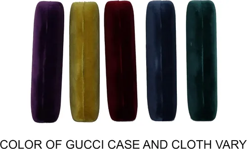 Vista 5 de Gucci GG0340S - Gafas de sol cuadradas para hombres para mujeres paquete con kit de cuidado de gafas de cortesía iWear de diseñador
