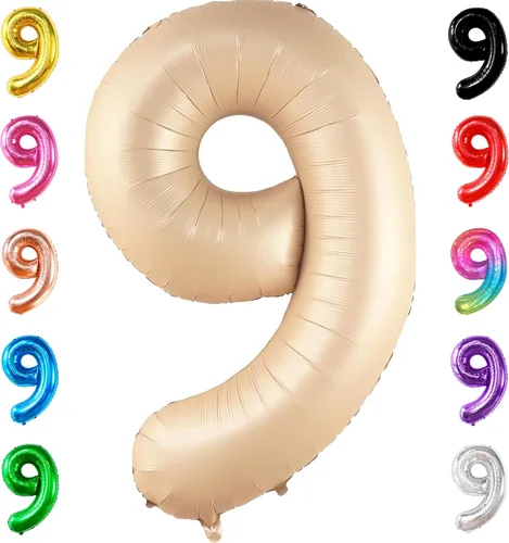 Vista 1102 de KatchOn Globo negro del número 1 de 40 pulgadas, globo de feliz cumpleaños Large Mylar Number One Balloon for 1st Birthday Decorations, Foil
