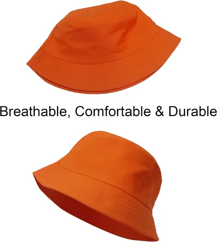 Vista 4 de NPJY Sombrero de pescador para mujeres y hombres, gorra de pesca de algodón para el sol