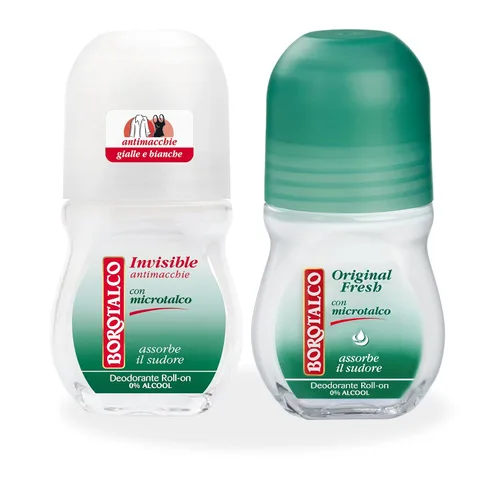 Vista 2 de Borotalco: Deo Roll On Desodorante sin alcohol original 50 ml