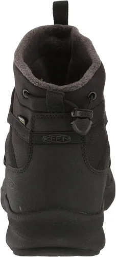 Vista 3 de KEEN Botas Chukka impermeables de invierno Uneek SNK para hombre, Negro (triple black)Negro