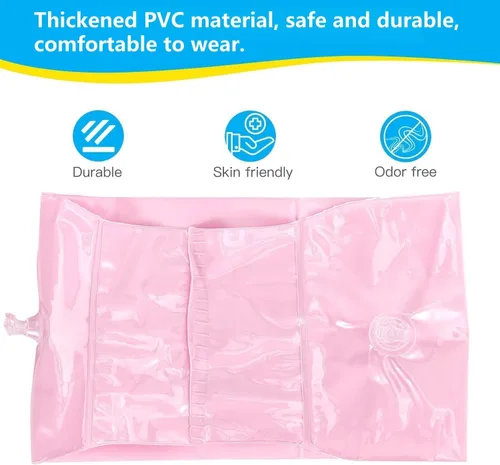 Vista 4 de Flotadores de brazo para niños, flotadores de brazo de piscina de dibujos animados, flotadores inflables de PVC para niños de 3-5-6-12 años