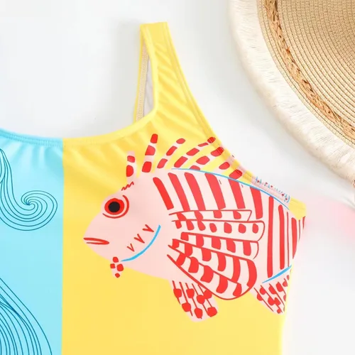 Vista 6 de Traje de baño de dos piezas para mujer, traje de baño con estampado de flores en 3D, traje de baño con estampado de moda con clase, conjunto
