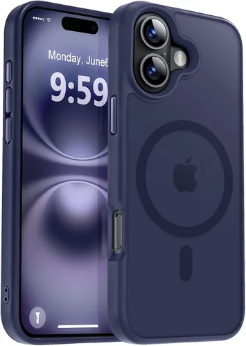 Vista 25 de MOCCA - Funda magnética resistente para iPhone XR de 6.1 pulgadas, compatible con MagSafe, funda con protección contra caídas de grado militar