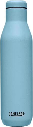 Vista 15 de CamelBak - Botella de acero inoxidable de 25 onzas, color azul nórdico Double-Wall Vacuum Insulated Stainless Steel, Easy Pour Wide Opening