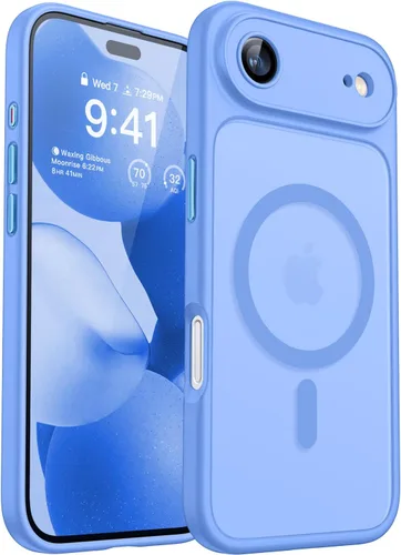 Vista 153 de CANSHN Funda magnética compatible con iPhone Air (6.5 pulgadas), mejorada [protección completa de la cámara] [compatible con Magsafe]