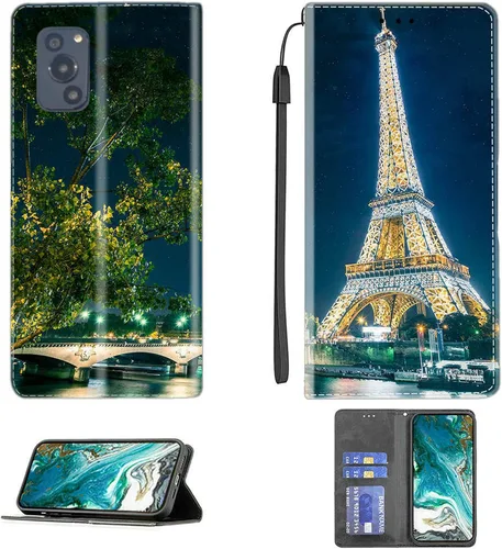 Vista 507 de jioeuinly ATT Motivate 2 - Funda compatible con ATT Motivate 2, funda con soporte abatible y cierre magnético DJS