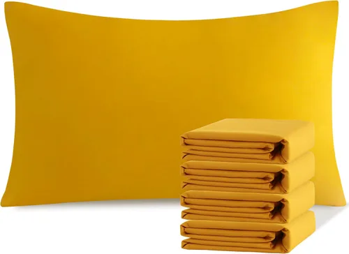 Vista 13 de NTBAY Juego de fundas de almohada estándar, paquete de 2 fundas de almohada de microfibra cepillada de 20 x 26 pulgadas, suaves, sin arrugas Aqua