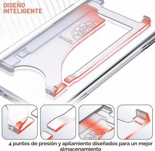 Vista 3 de Shields Up Funda para Samsung Galaxy Note 10, funda minimalista con tarjetero [3 tarjetas] y soporte de anillo, [protección contra caídas] funda