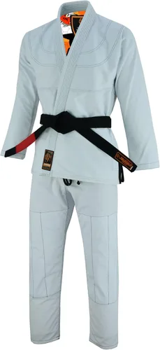 Vista 5 de Jaguar Pro Gear En anillo interior de dragón sublimado Pro brasileño Jiu Jitsu BJJ Kimono Gi uniforme unisex Cinturón blanco incluido