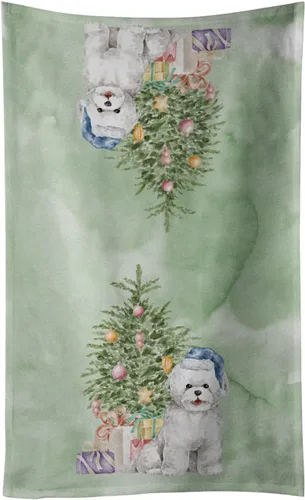 Vista 59 de Caroline's Treasures Toalla de cocina Christmas English Bulldog #2, 15 X 28, multicolor