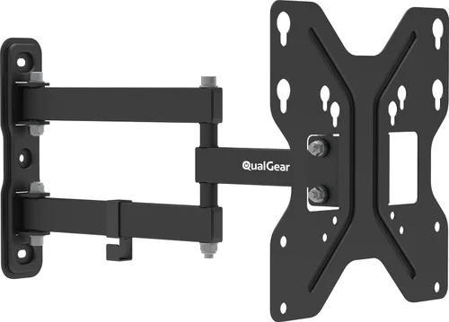 Vista 18 de QualGear QG-TM-002-BLK - Soporte de pared fijo y ultra delgado de 37 a 70 pulgadas, perfil bajo, universal para televisores LED, color negro