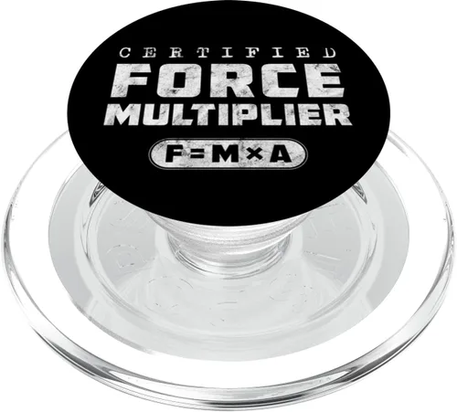 Vista 8 de Multiplicador de fuerza certificado Victory Tactics ciencia militar PopSockets estándar PopGrip