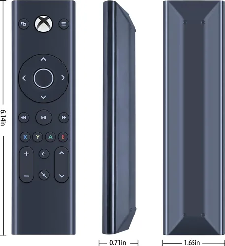 Vista 7 de Replacement PDP Gaming Better Navigation Remote Control Compatible for Xbox Xbox One Xbox Series XS (NO Setup Required or Pairing)