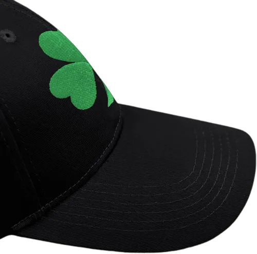 Vista 5 de Gorra de béisbol del día de San Patricio, gorra de béisbol de trébol irlandés, sombreros de trébol de la suerte, accesorios de decoración de San
