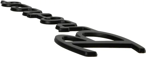 Vista 7 de Ford Bronco 2021-2024 Kit clásico de insignia de guardabarros negro mate M-1447-BSMB