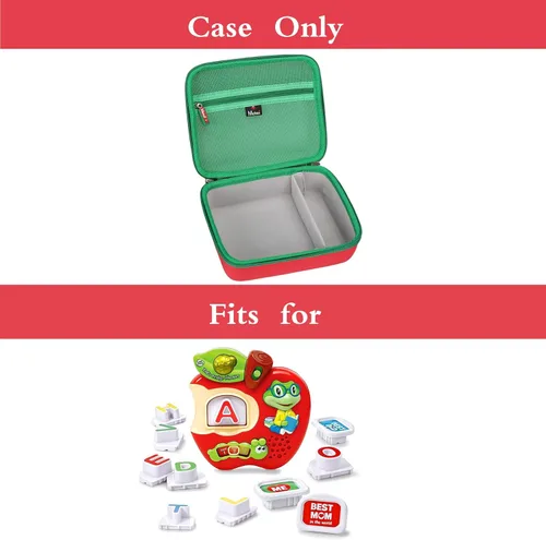 Vista 7 de Mchoi Estuche de almacenamiento para el juego de letras magnéticas de Leapfrog Tad's Fridge Phonics, solo funda