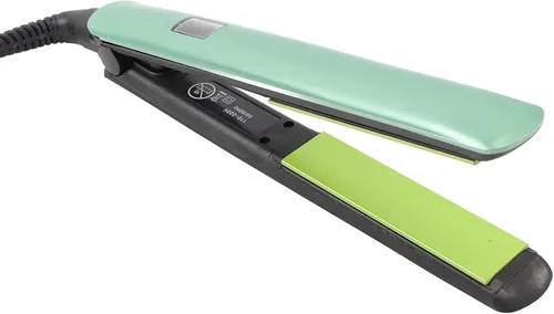 Vista 8 de Plancha de pelo de doble uso, cable, calor frontal adecuado para salón de belleza y uso doméstico, enchufe de EE. UU. 110-220V